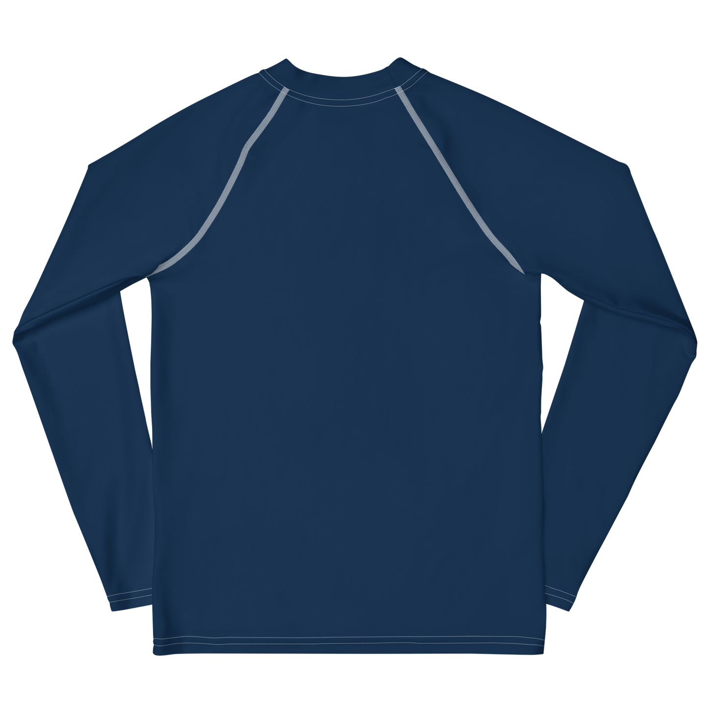 Michigan Upper Peninsula Rash Guard (w/ UP Outline) | Youth - Navy