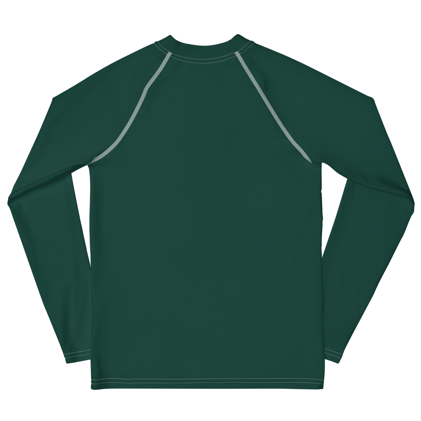 Michigan Upper Peninsula Rash Guard (w/ UP Outline) | Youth - Laconic Green