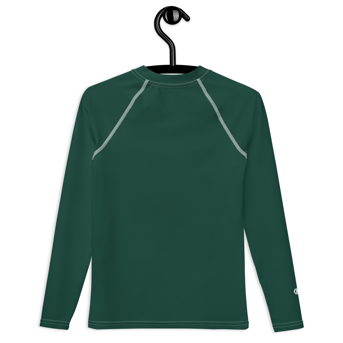 Michigan Upper Peninsula Rash Guard (w/ UP Outline) | Youth - Laconic Green