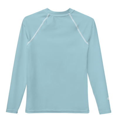 Michigan Upper Peninsula Rash Guard (w/ UP Outline) | Youth - '58 Caddie Blue