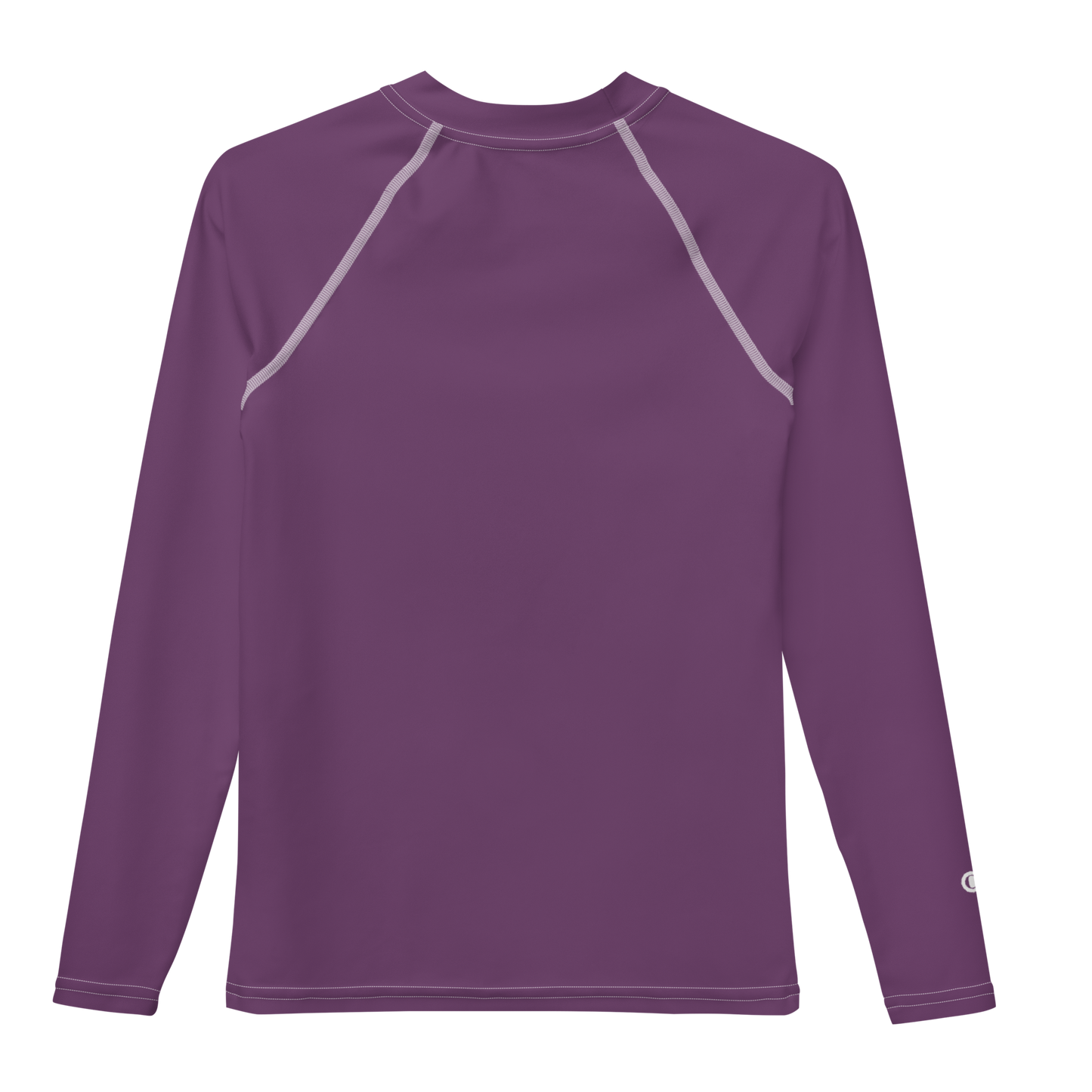 Michigan Upper Peninsula Rash Guard (w/ UP Outline) | Youth - Plum