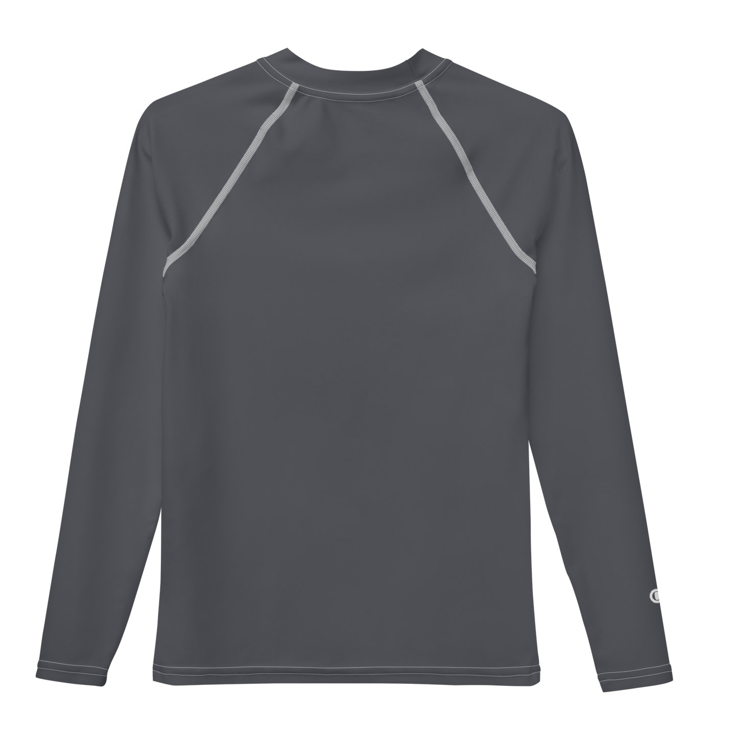 Michigan Upper Peninsula Rash Guard (w/ UP Outline) | Youth - Iron Ore Grey