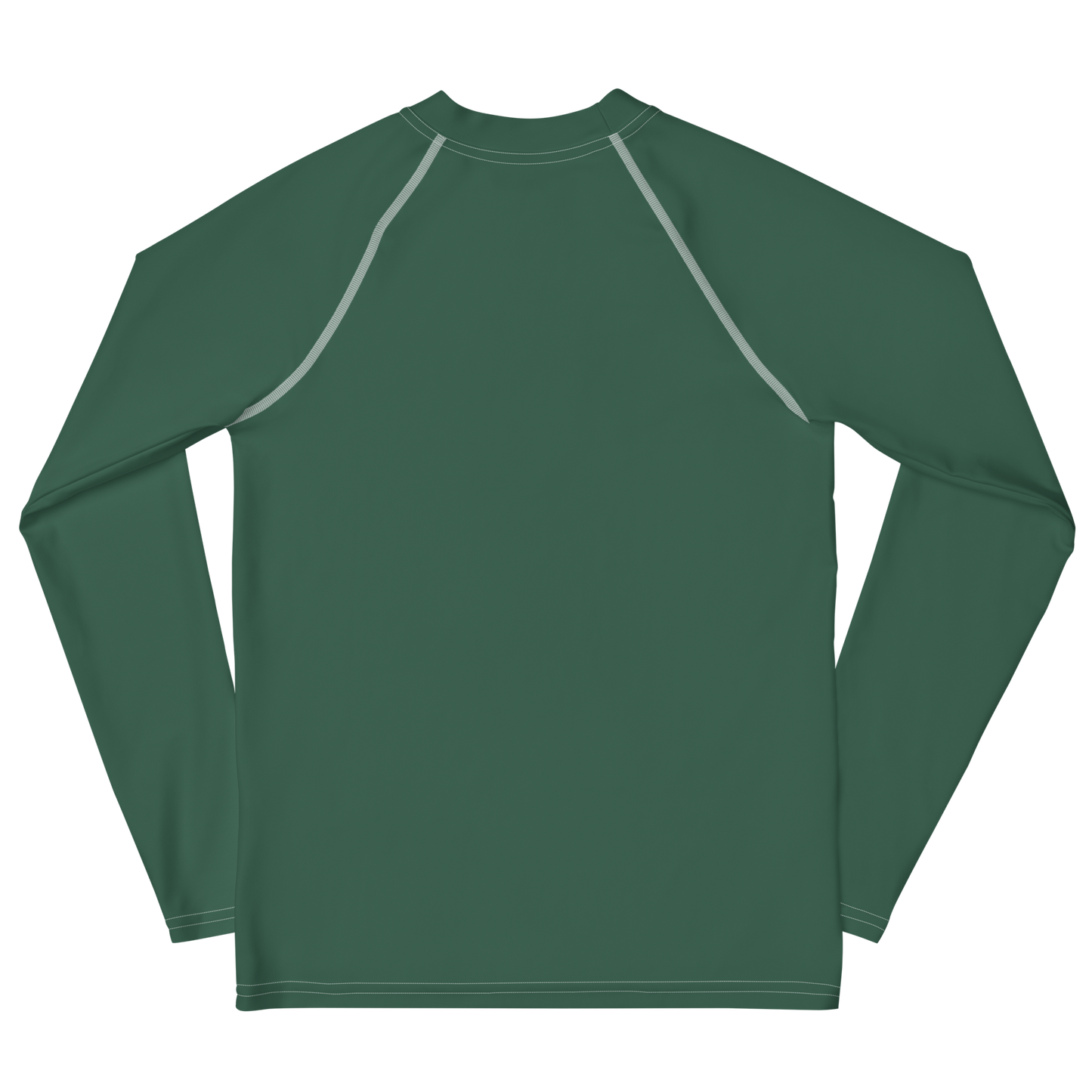 Michigan Upper Peninsula Rash Guard (w/ UP Outline) | Youth - Ginger Ale Green