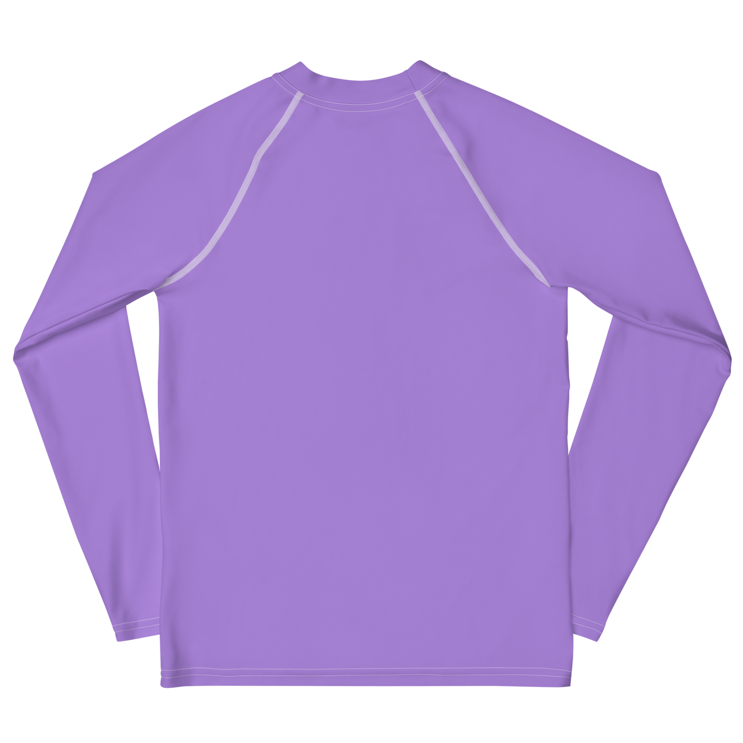 Michigan Upper Peninsula Rash Guard (w/ UP Outline) | Youth - Lavender