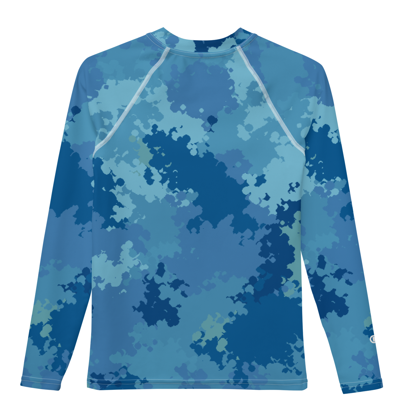 Michigan Upper Peninsula Rash Guard (w/ UP Outline) | Youth - Great Lakes Camo