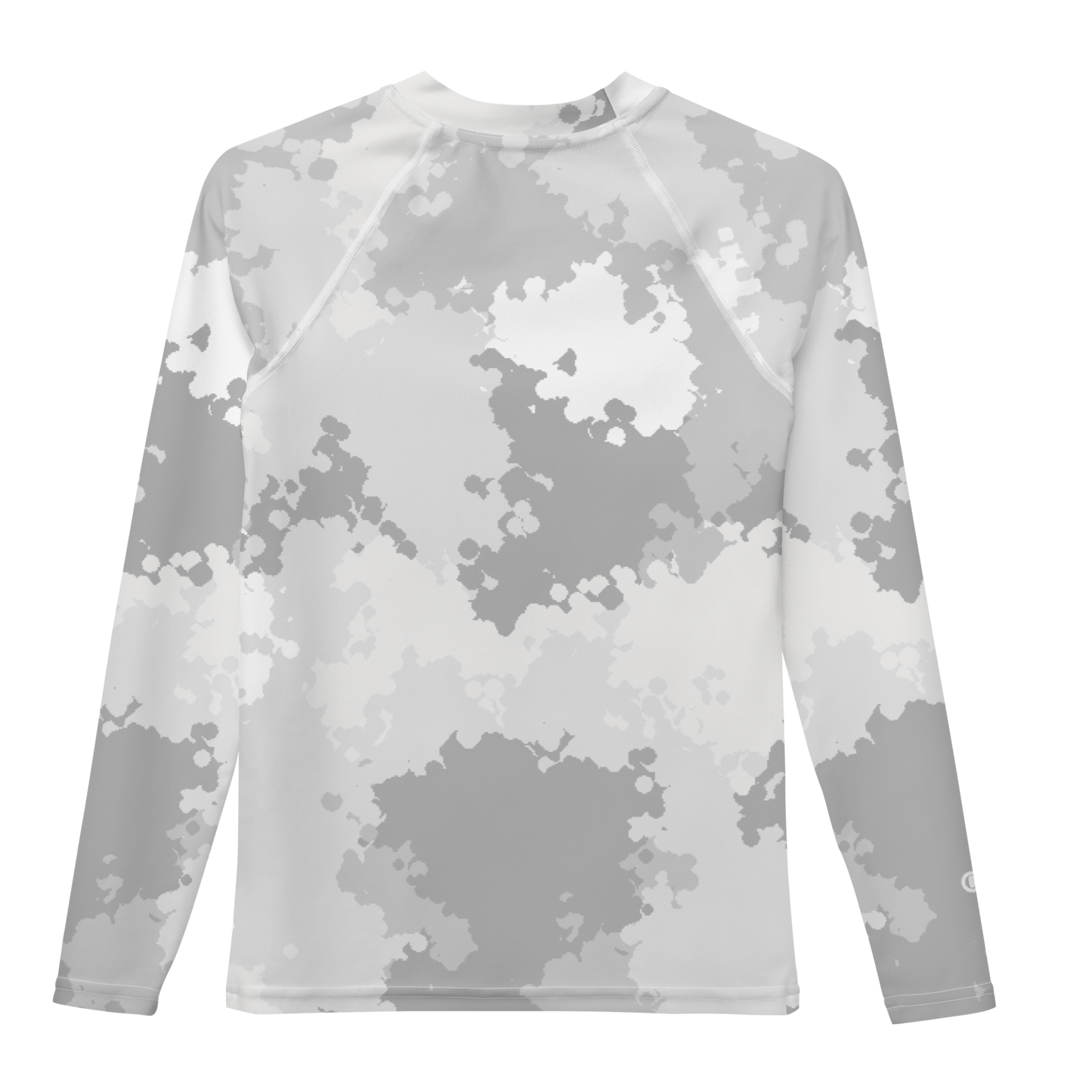 Michigan Upper Peninsula Rash Guard (w/ UP Outline) | Youth - Snow Camo