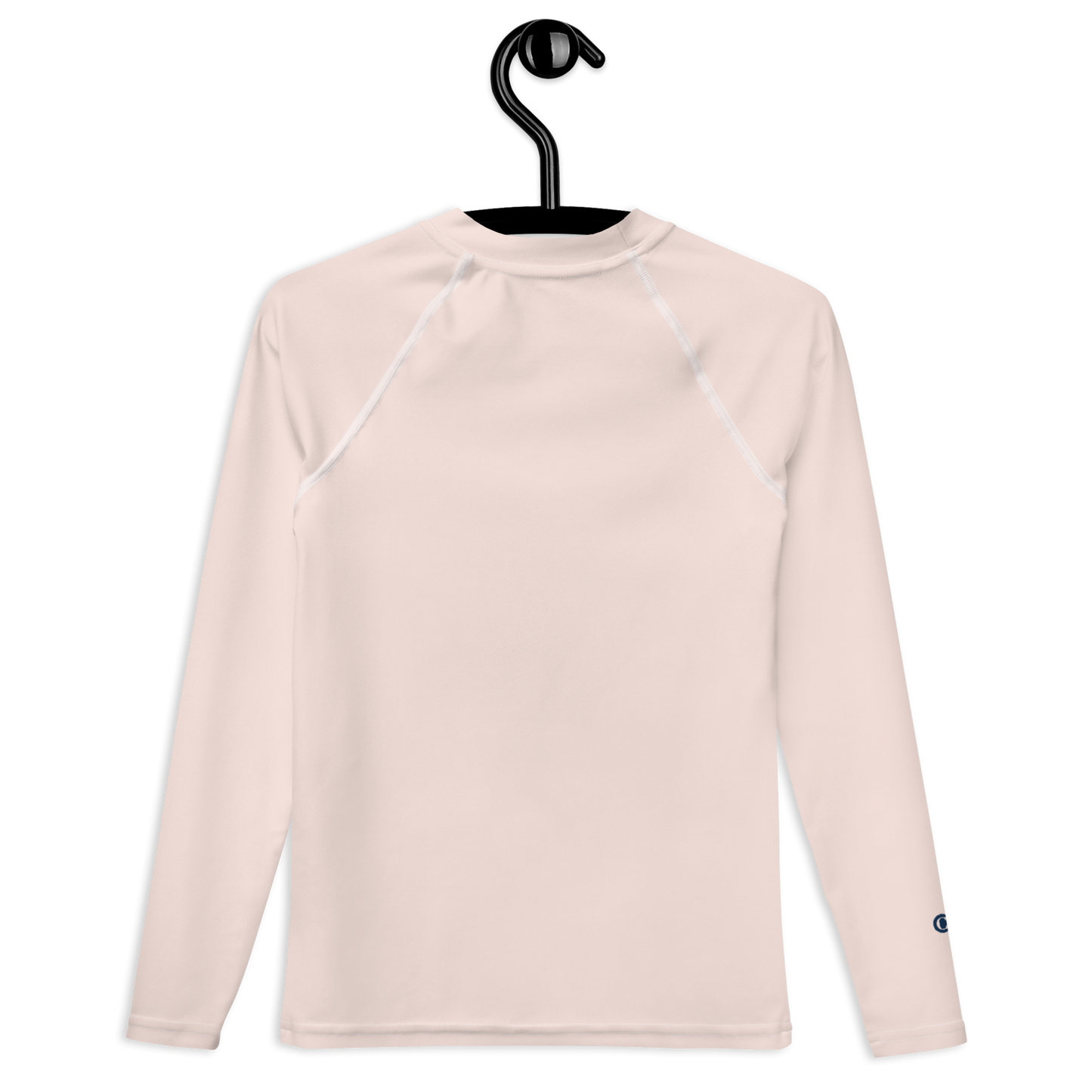 Michigan Upper Peninsula Rash Guard (w/ UP Outline) | Youth - Champagne Pink