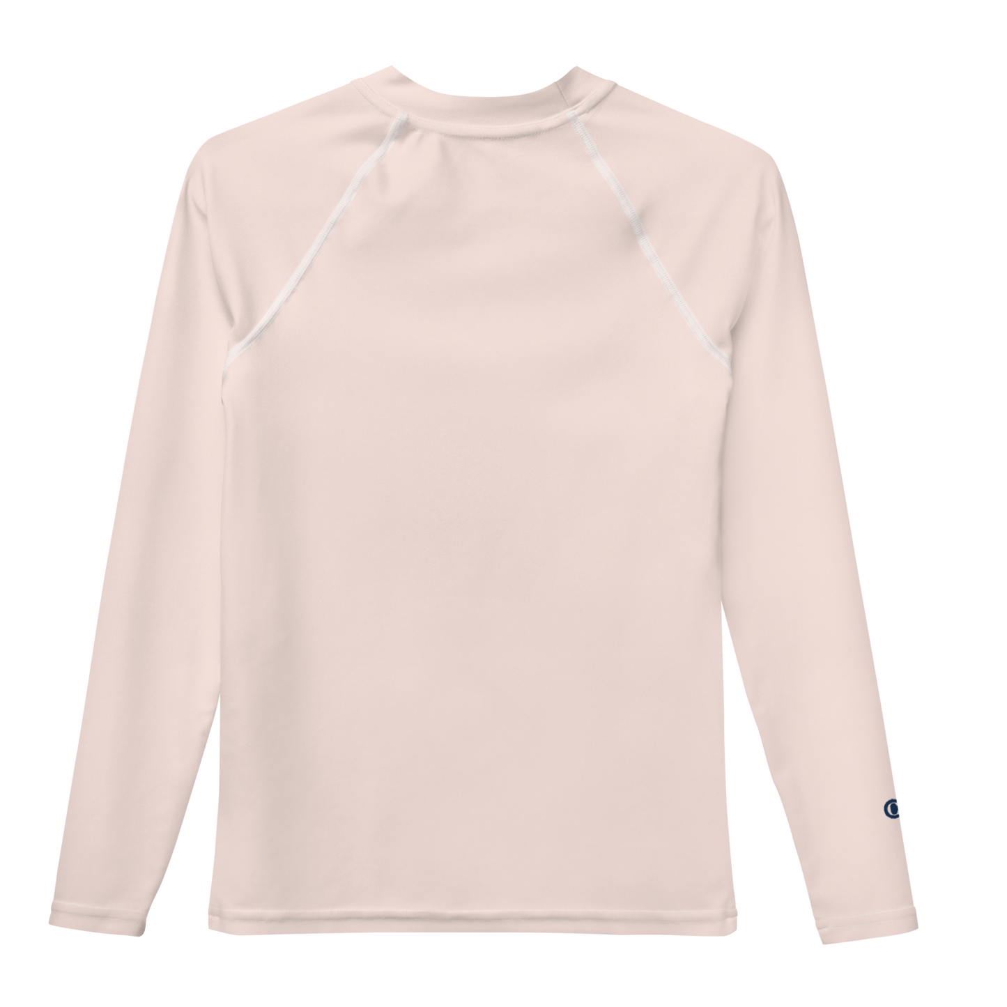 Michigan Upper Peninsula Rash Guard (w/ UP Outline) | Youth - Champagne Pink