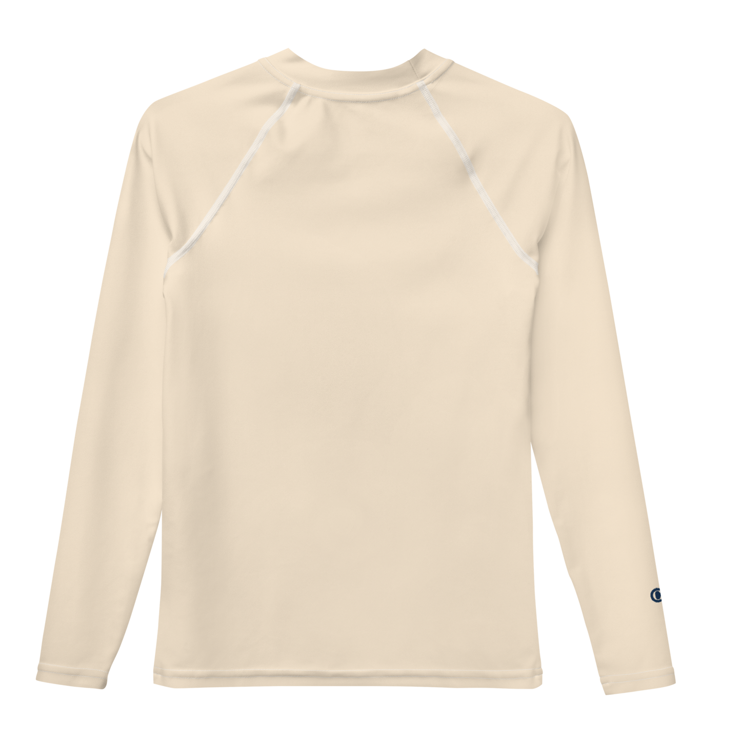 Michigan Upper Peninsula Rash Guard (w/ UP Outline) | Youth - Champagne White