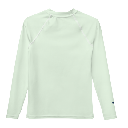 Michigan Upper Peninsula Rash Guard (w/ UP Outline) | Youth - Dew Green