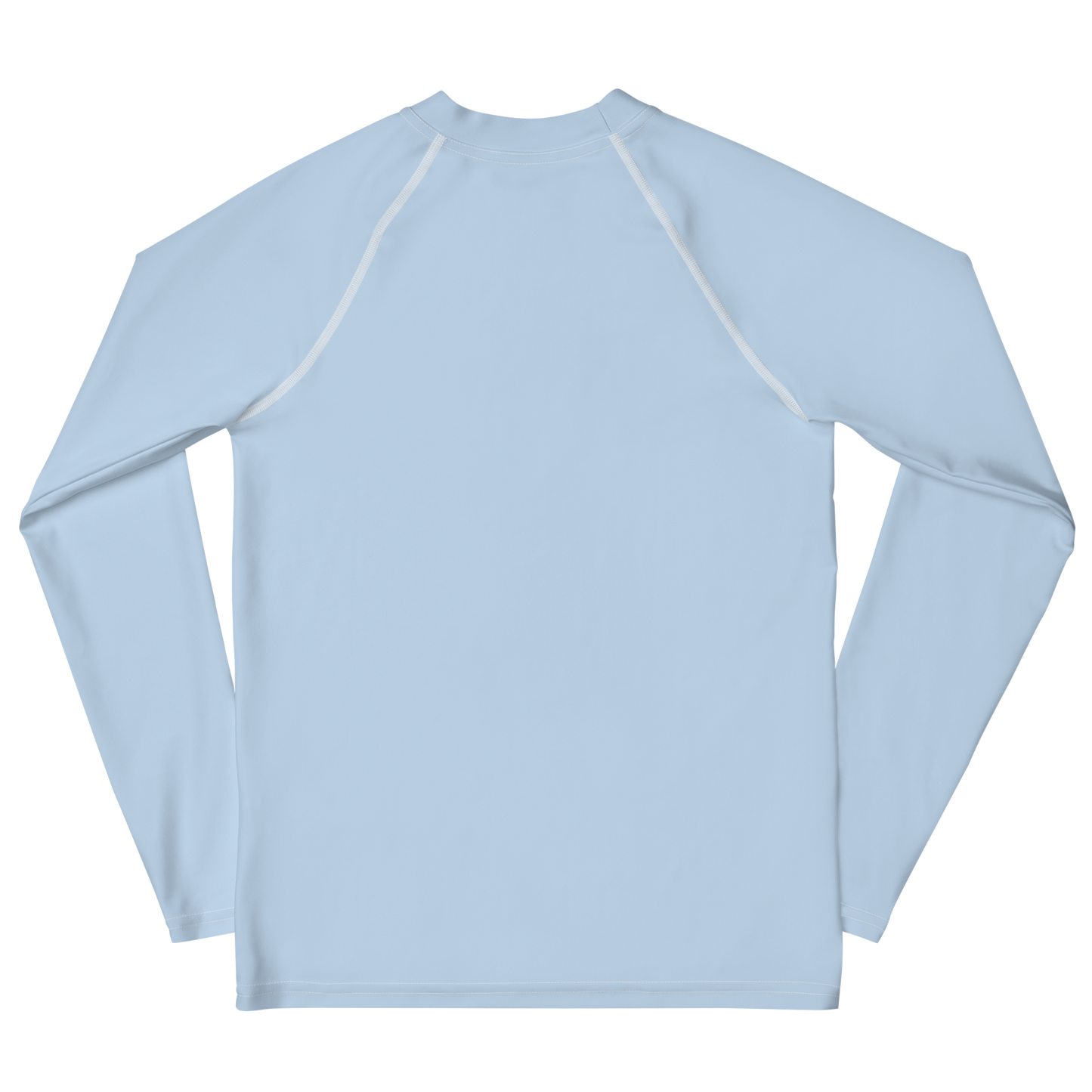 Michigan Upper Peninsula Rash Guard (w/ UP Outline) | Youth - Light Blue