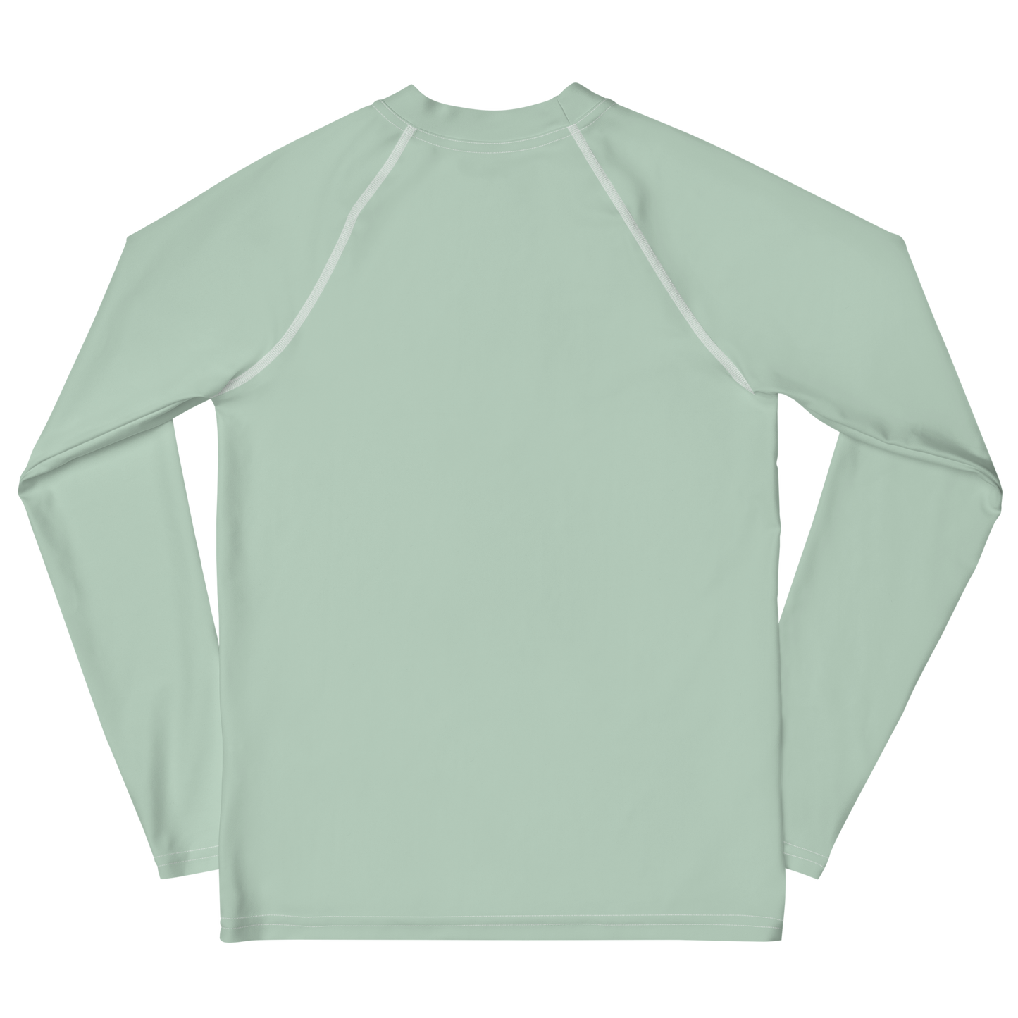 Michigan Upper Peninsula Rash Guard (w/ UP Outline) | Youth - Sea Green