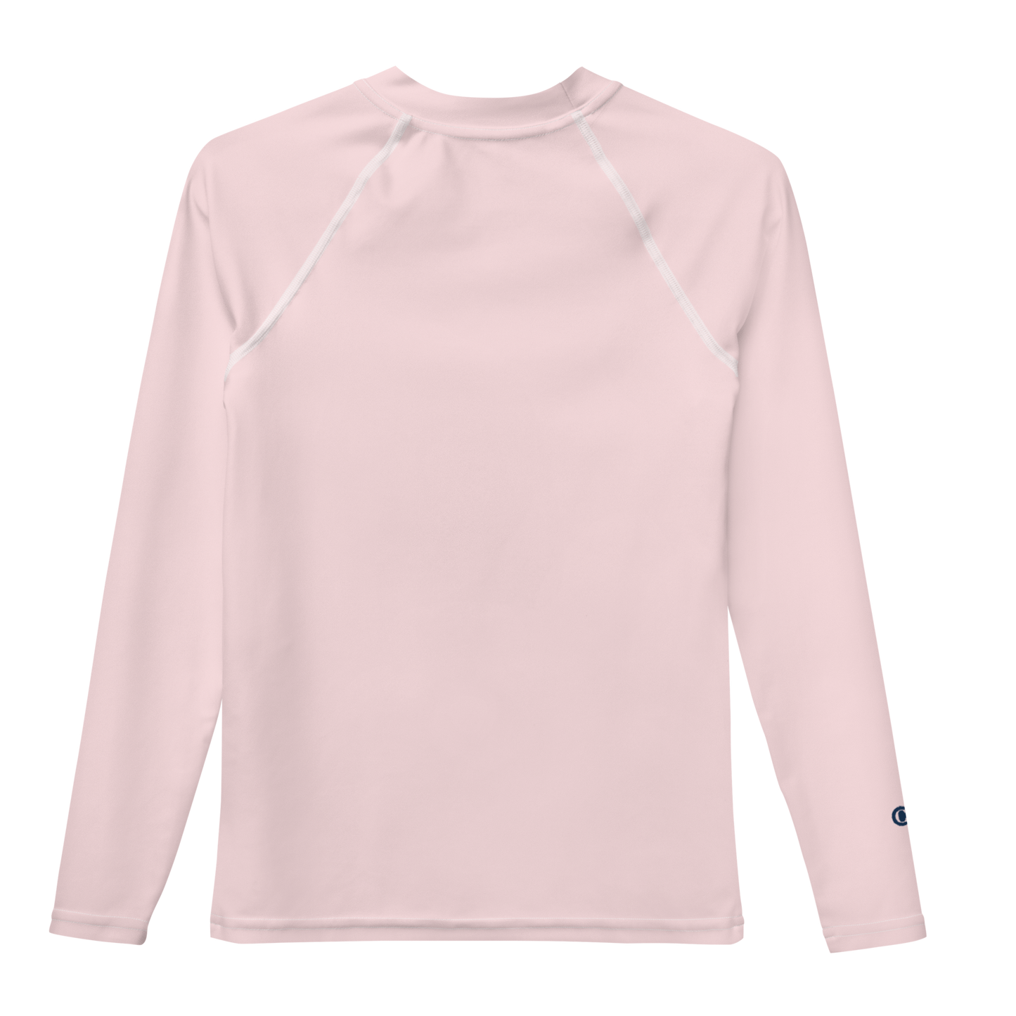 Michigan Upper Peninsula Rash Guard (w/ UP Outline) | Youth - Pale Pink