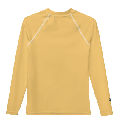 Michigan Upper Peninsula Rash Guard (w/ UP Outline) | Youth - Citrine