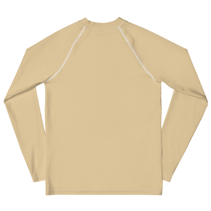 Michigan Upper Peninsula Rash Guard (w/ UP Outline) | Youth - Maple Color