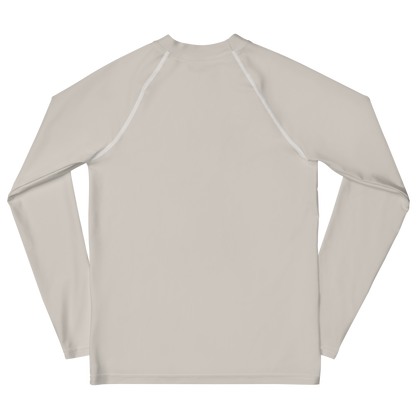 Michigan Upper Peninsula Rash Guard (w/ UP Outline) | Youth - Canvas Color