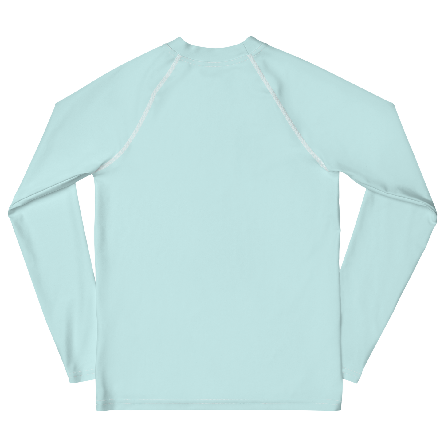 Michigan Upper Peninsula Rash Guard (w/ UP USA Flag) | Youth - Cyan