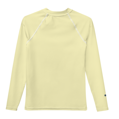 Michigan Upper Peninsula Rash Guard (w/ UP USA Flag) | Youth - Canary Yellow