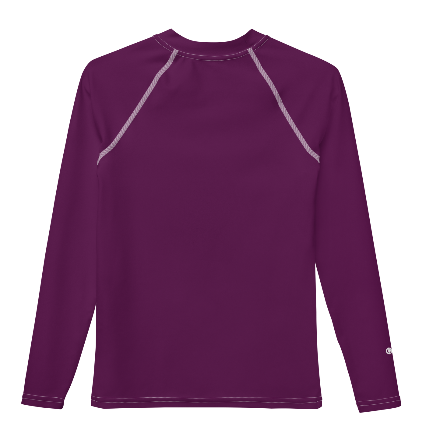 Michigan Upper Peninsula Rash Guard (w/ UP USA Flag) | Youth - Tyrian Purple