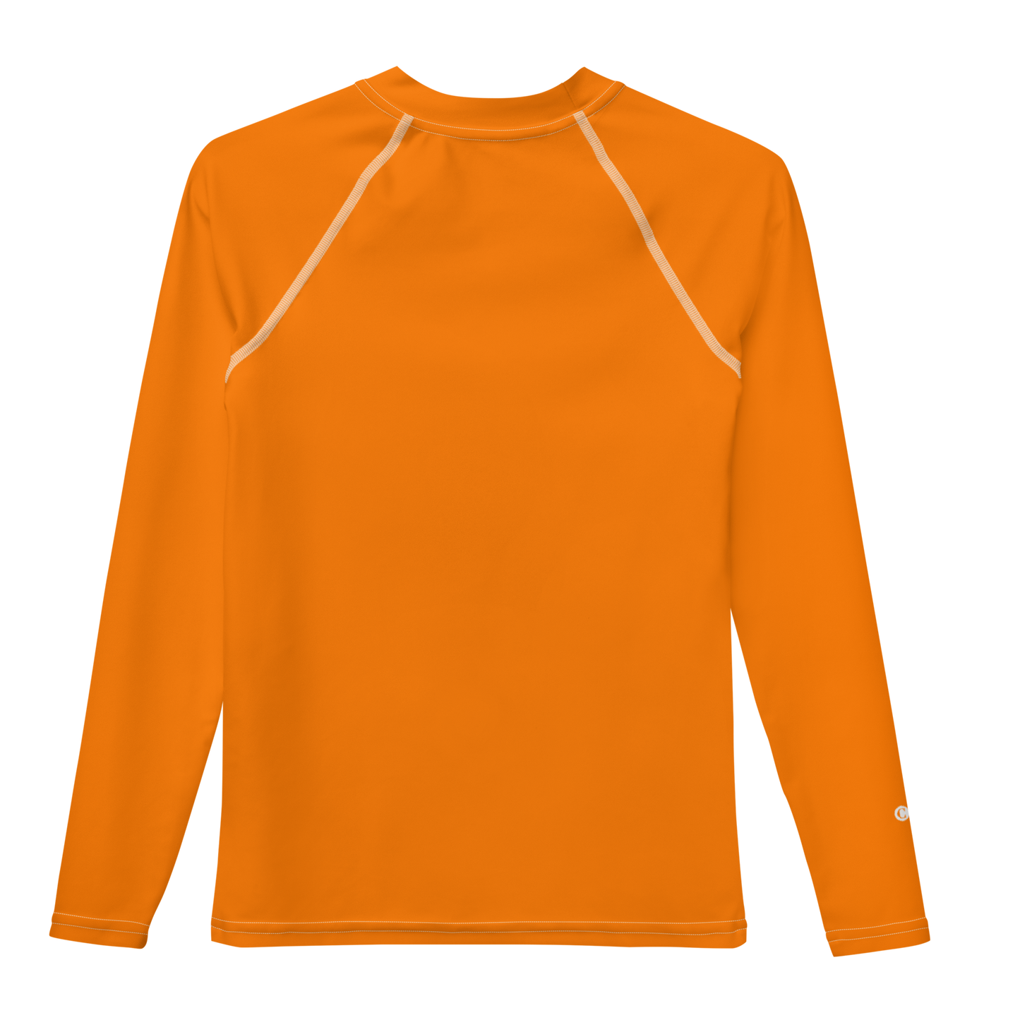 Michigan Upper Peninsula Rash Guard (w/ UP USA Flag) | Youth - Safety Orange