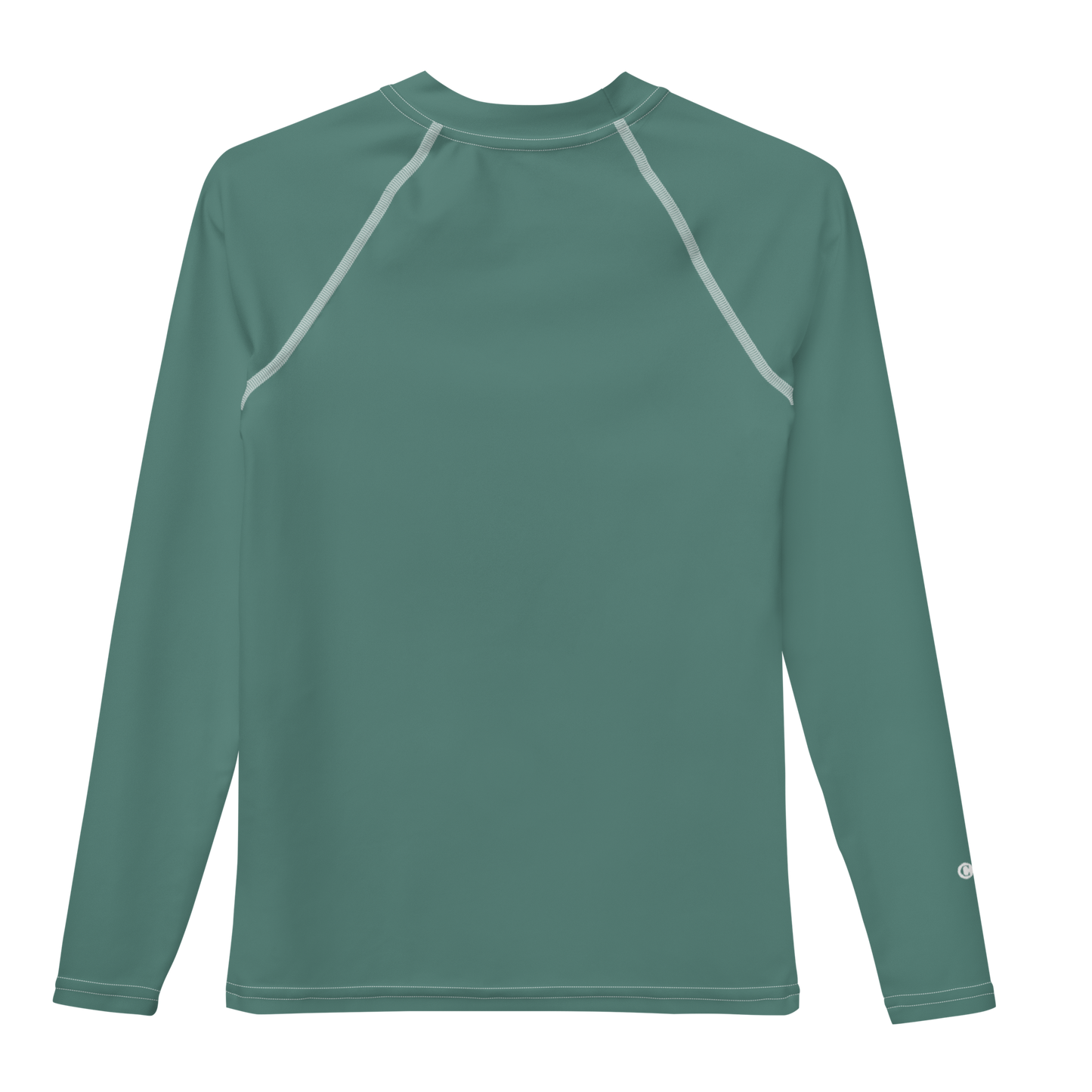 Michigan Upper Peninsula Rash Guard (w/ UP USA Flag) | Youth - Copper Green