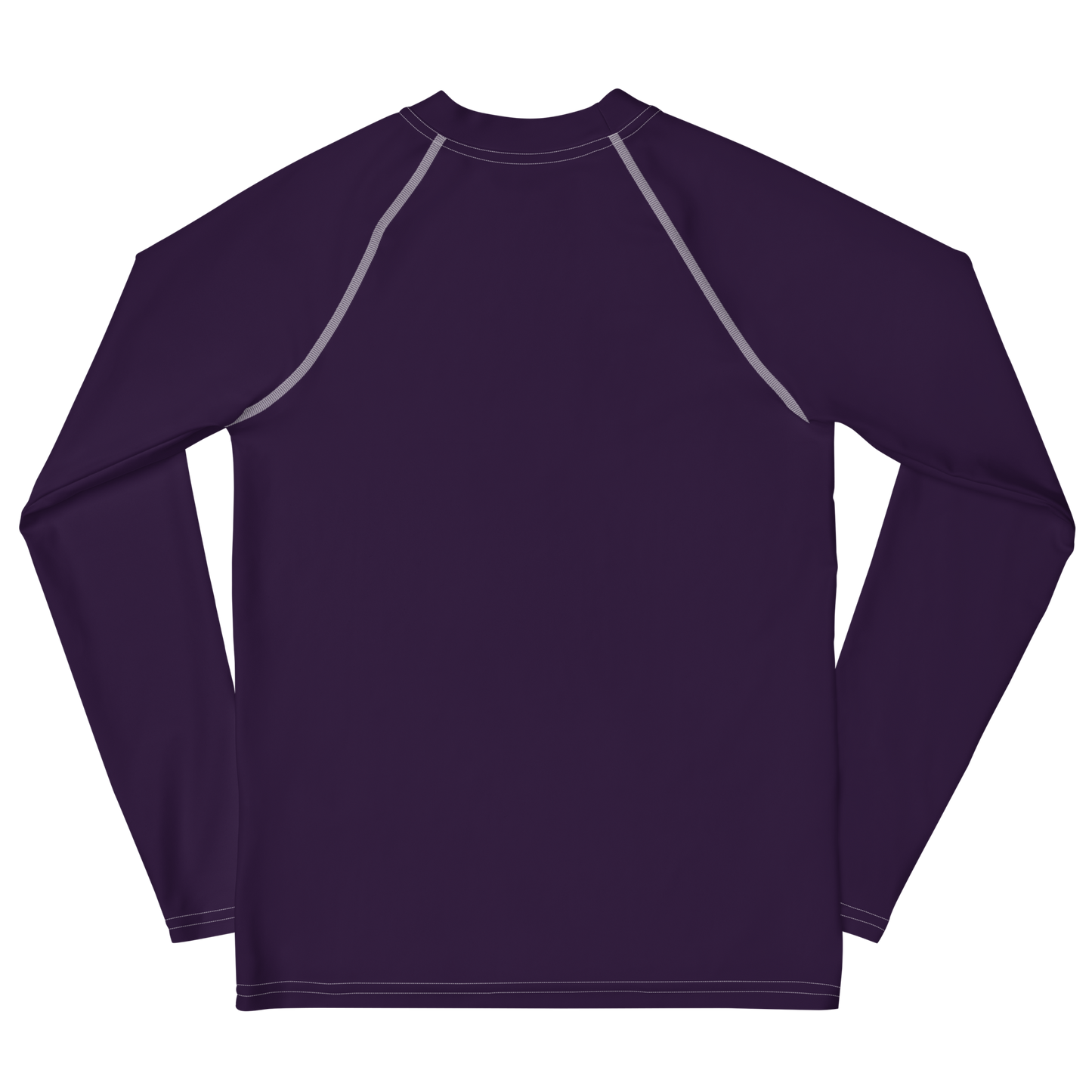 Michigan Upper Peninsula Rash Guard (w/ UP USA Flag) | Youth - Blackcurrant