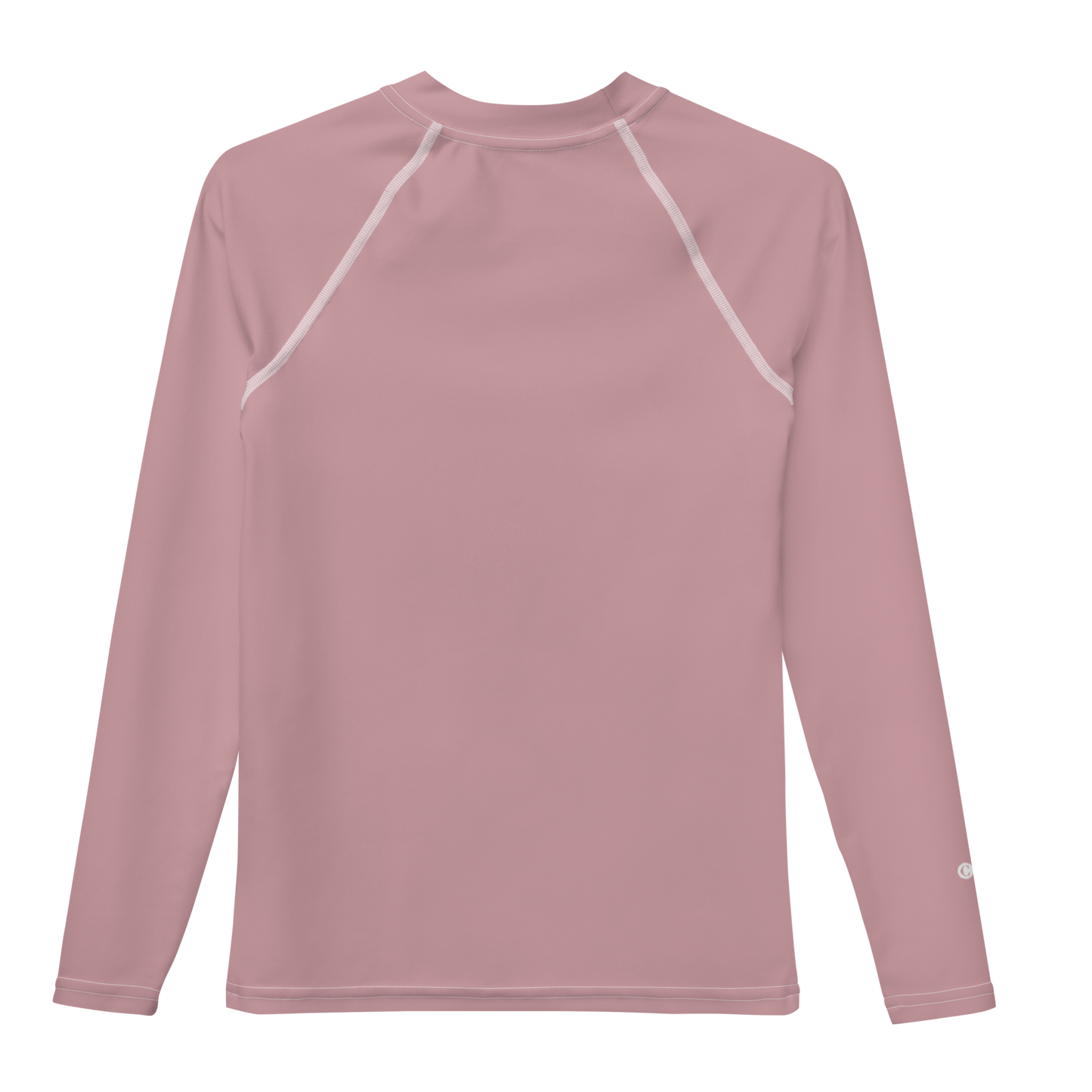 Michigan Upper Peninsula Rash Guard (w/ UP USA Flag) | Youth - Cherry Blossom Pink