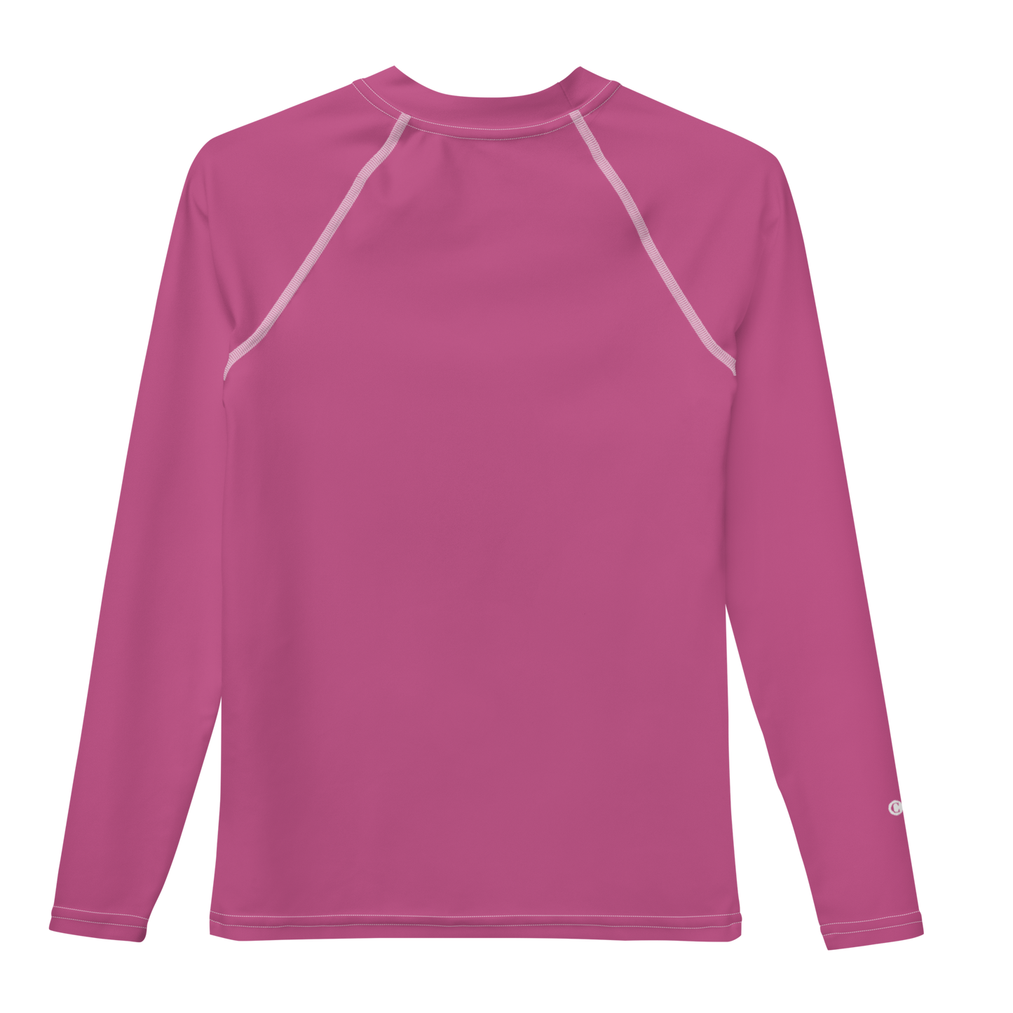 Michigan Upper Peninsula Rash Guard (w/ UP USA Flag) | Youth - Apple Blossom Pink