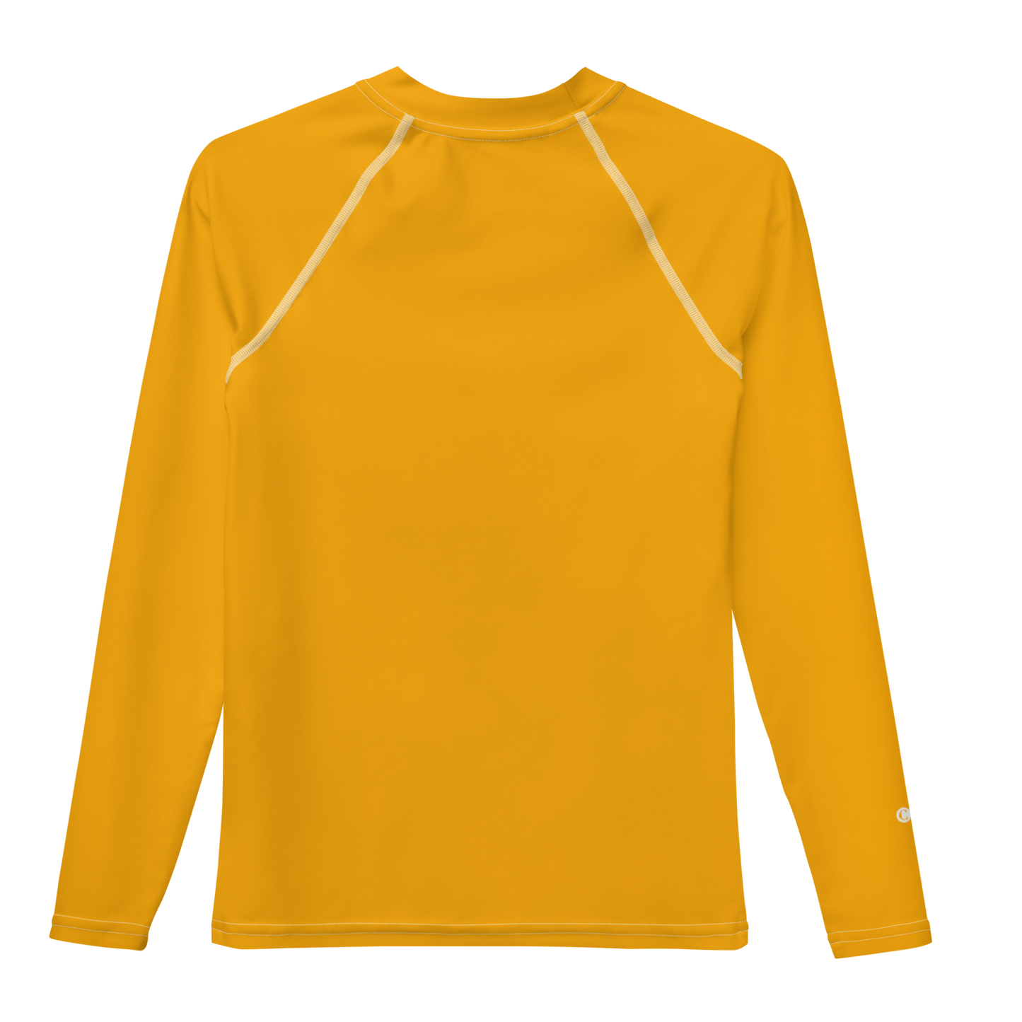 Michigan Upper Peninsula Rash Guard (w/ UP USA Flag) | Youth - Birch Leaf Orange