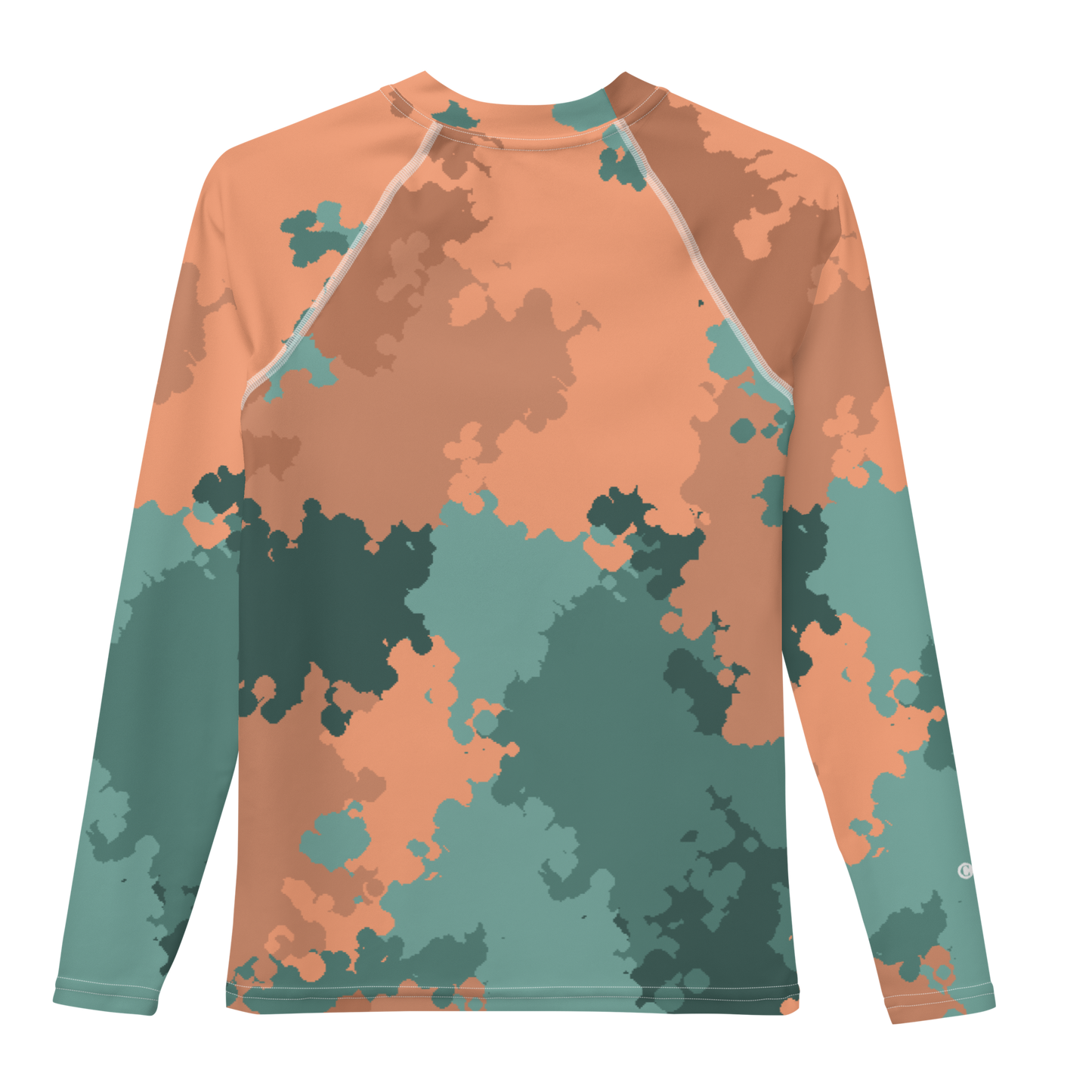 Michigan Upper Peninsula Rash Guard (w/ UP USA Flag) | Youth - Copper Country Camo