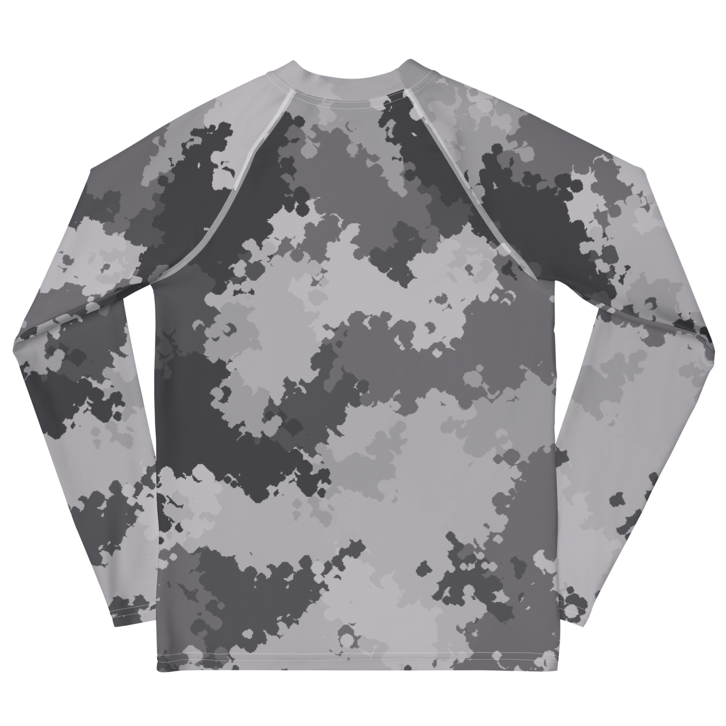 Michigan Upper Peninsula Rash Guard (w/ UP USA Flag) | Youth - Iron Ore Camo