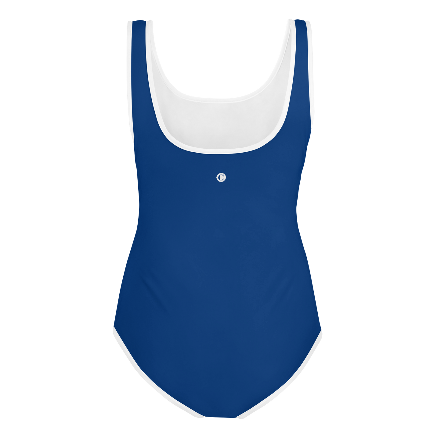 Michigan Upper Peninsula Youth Swimsuit (w/ UP Outline) | Dearborn Blue