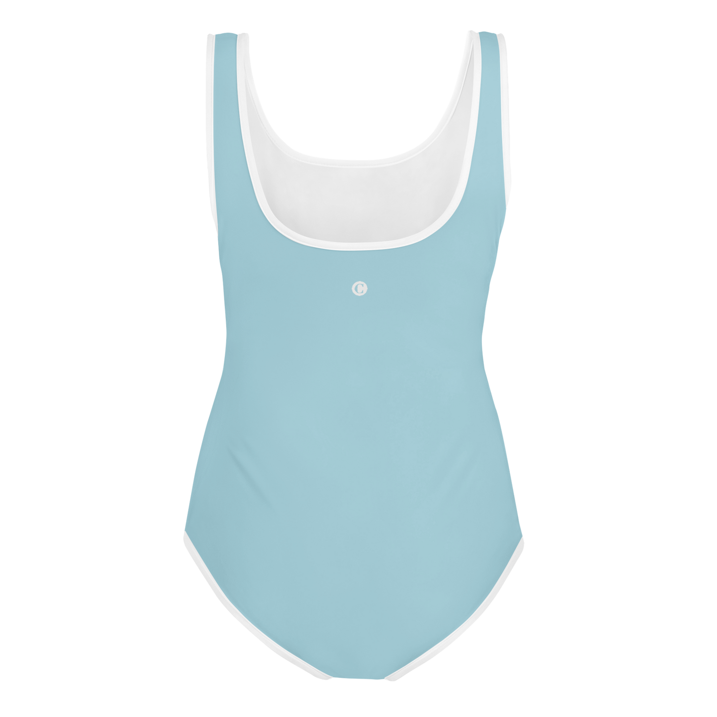 Michigan Upper Peninsula Youth Swimsuit (w/ UP Outline) | '58 Caddie Blue