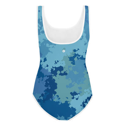 Michigan Upper Peninsula Youth Swimsuit (w/ UP Outline) | Great Lakes Camo