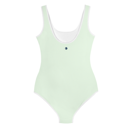 Michigan Upper Peninsula Youth Swimsuit (w/ UP Outline) | Dew Green