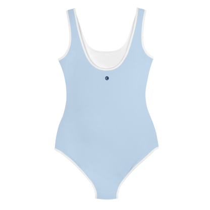 Michigan Upper Peninsula Youth Swimsuit (w/ UP Outline) | Light Blue