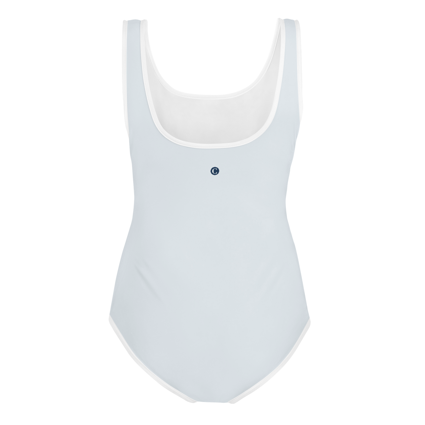 Michigan Upper Peninsula Youth Swimsuit (w/ UP Outline) | Gossy White