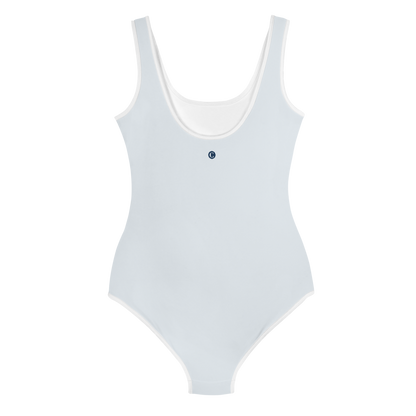 Michigan Upper Peninsula Youth Swimsuit (w/ UP Outline) | Gossy White