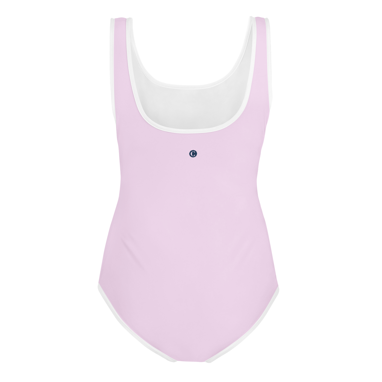 Michigan Upper Peninsula Youth Swimsuit (w/ UP Outline) | Pale Lavender