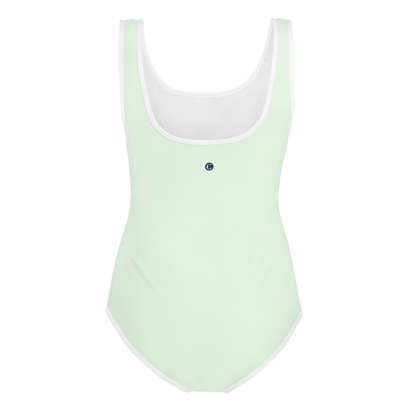 Michigan Upper Peninsula Youth Swimsuit (w/ UP Outline) | Dew Green