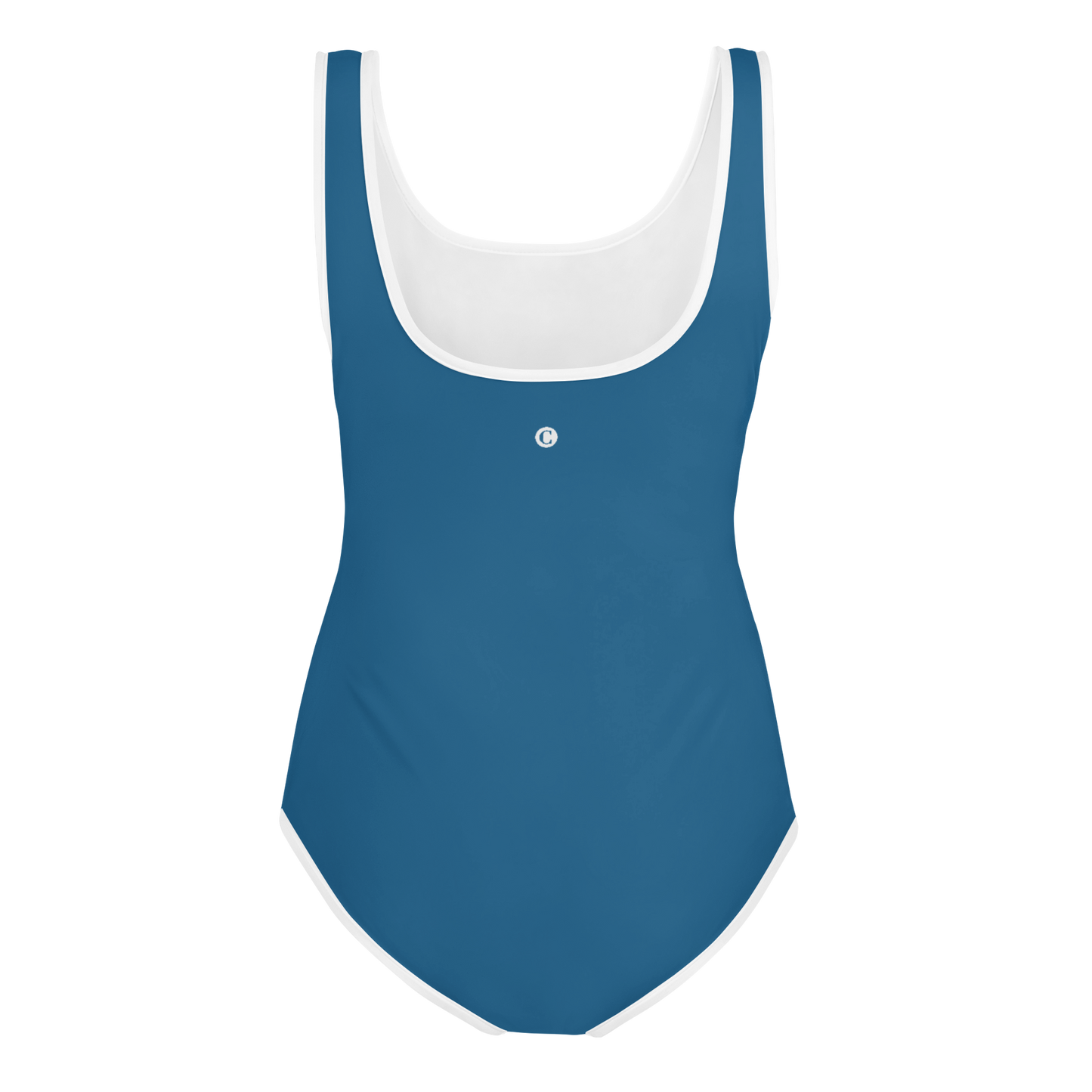 Michigan Upper Peninsula Youth Swimsuit (w/ UP Outline) | Blueberry