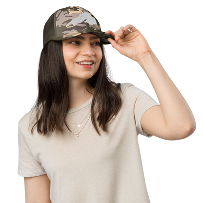 Lake Superior Camo Trucker Hat