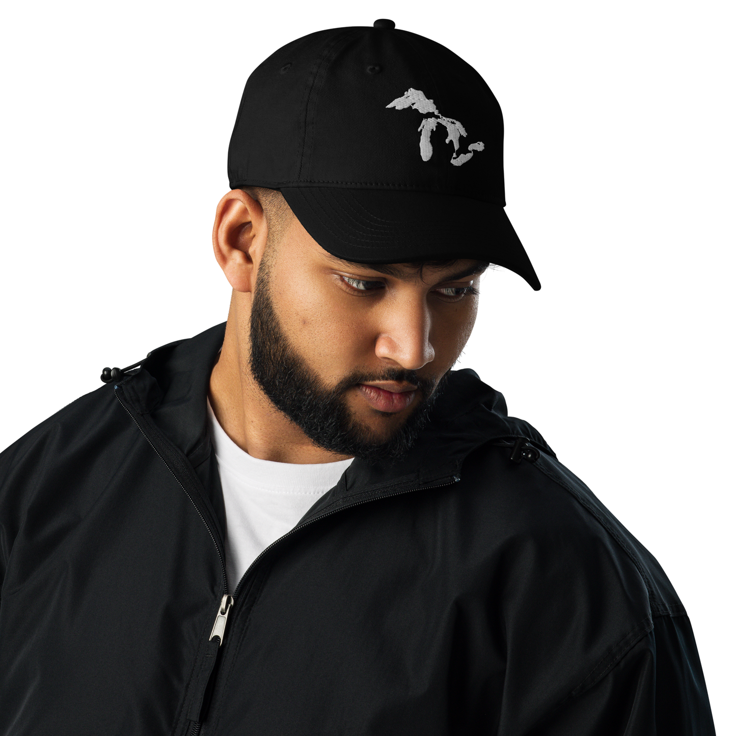 Great Lakes Dad Hat | by Champion® - White