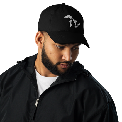 Great Lakes Dad Hat | by Champion® - White