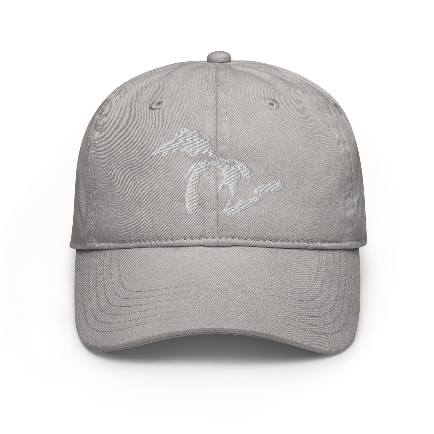 Great Lakes Dad Hat | by Champion® - White