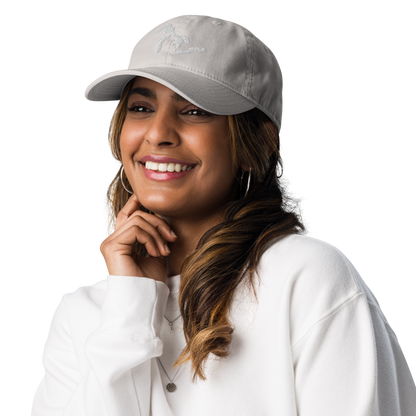 Great Lakes Dad Hat | by Champion® - White