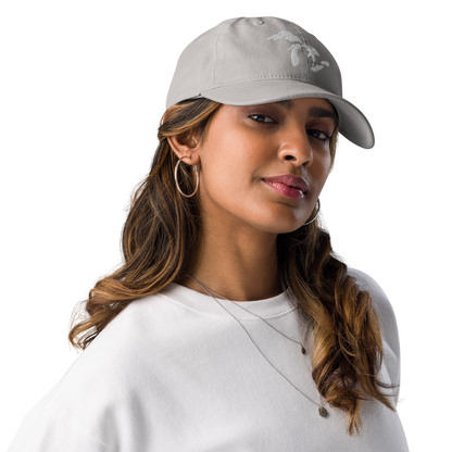 Great Lakes Dad Hat | by Champion® - White