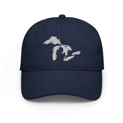 Great Lakes Dad Hat | by Champion® - White