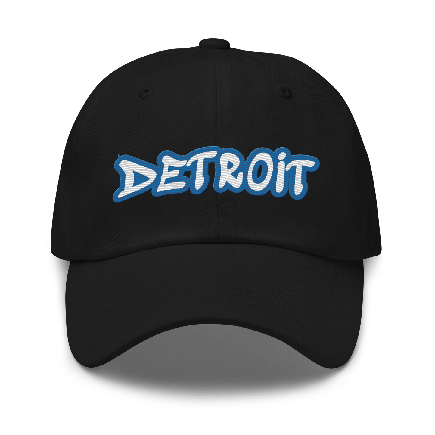 'Detroit' Dad Hat (Azure Tag Font)