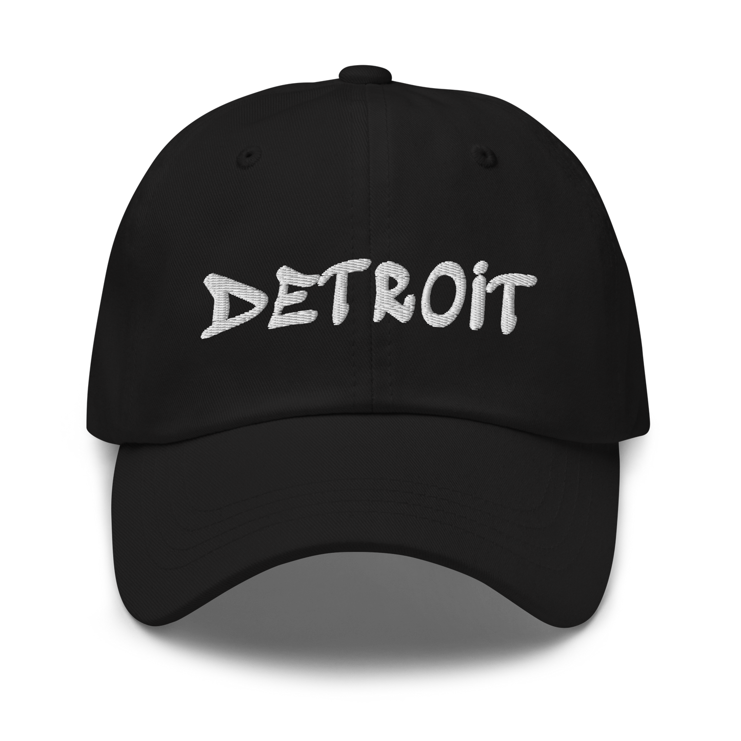 'Detroit' Dad Hat (Tag Font)